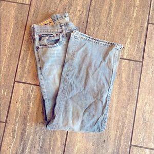 Abercrombie and Fitch denim jeans light wash